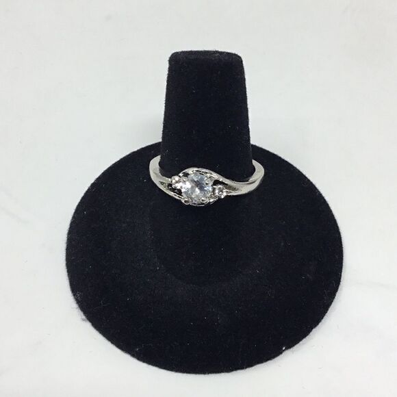 3/4 ct. CZ Round Fashion Ring (H15) - Picture 1 of 6
